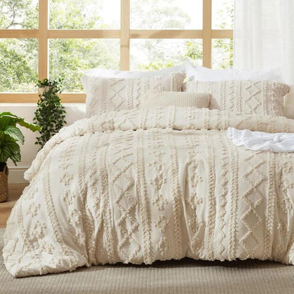 ORIVION - BOHO DELUXE TUFTED DECORATIVE COMFORTER SET