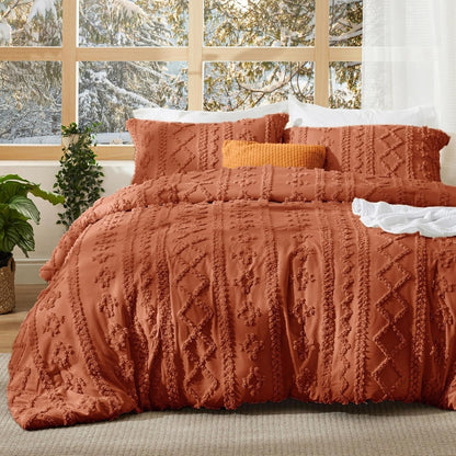 ORIVION - BOHO DELUXE TUFTED DECORATIVE COMFORTER SET
