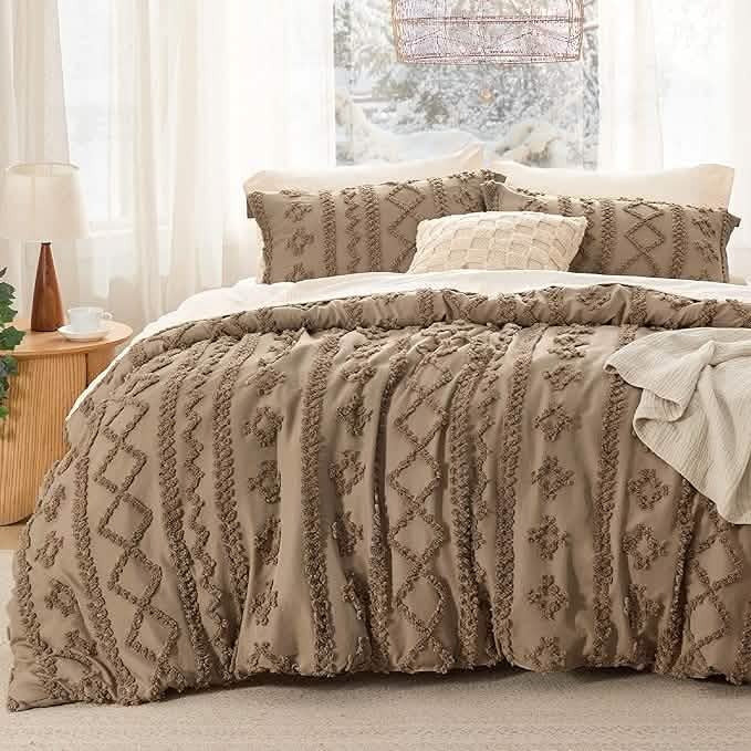ORIVION - BOHO DELUXE TUFTED DECORATIVE COMFORTER SET