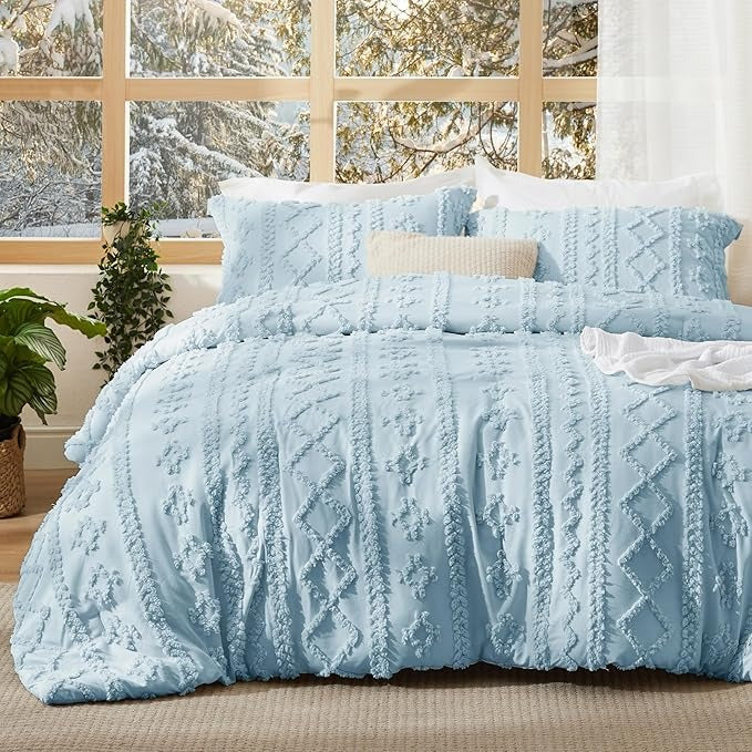 ORIVION - BOHO DELUXE TUFTED DECORATIVE COMFORTER SET