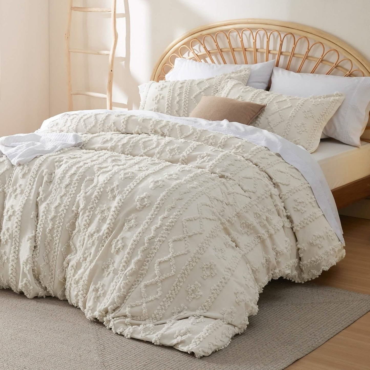ORIVION - BOHO DELUXE TUFTED DECORATIVE COMFORTER SET